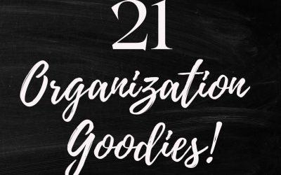 21 Organization Tips for 2021