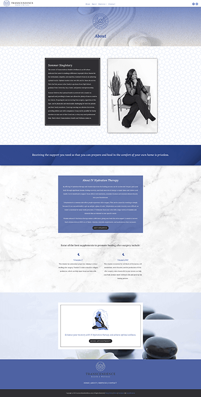 about-iv-hydration-therapy-website-design