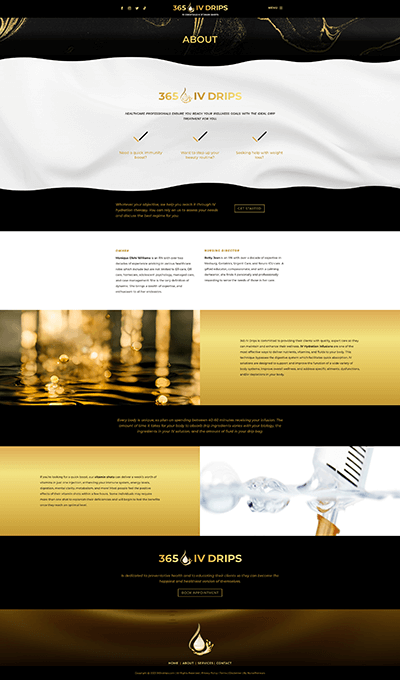 highend-iv-drip-website-design-sarah-abell-works-llc