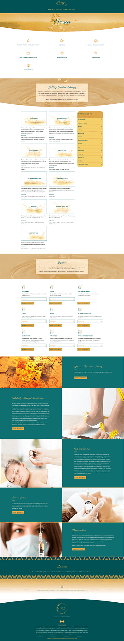 synergy-iv-medspa-services-website-design-sarah-abell-works-llc