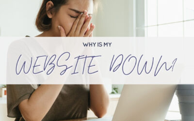 Why is my website down?